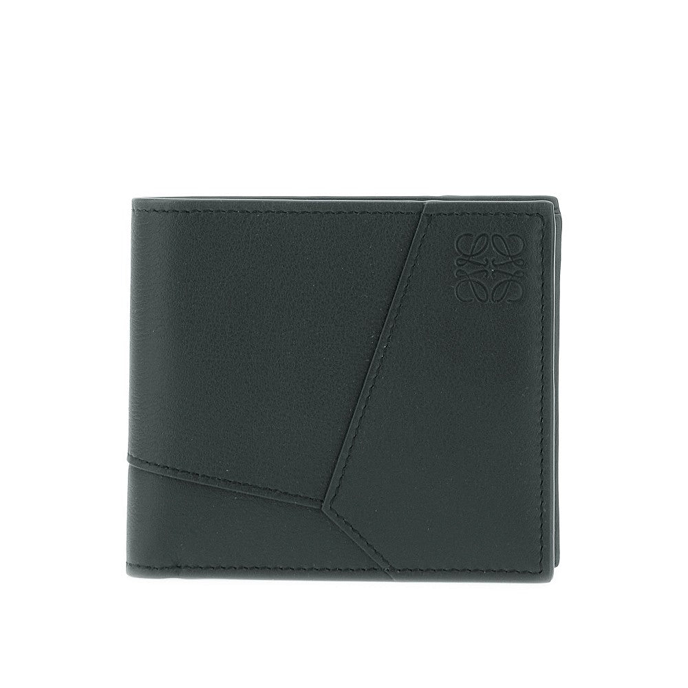 Portafoglio bi-fold in pelle 'Puzzle Edge'