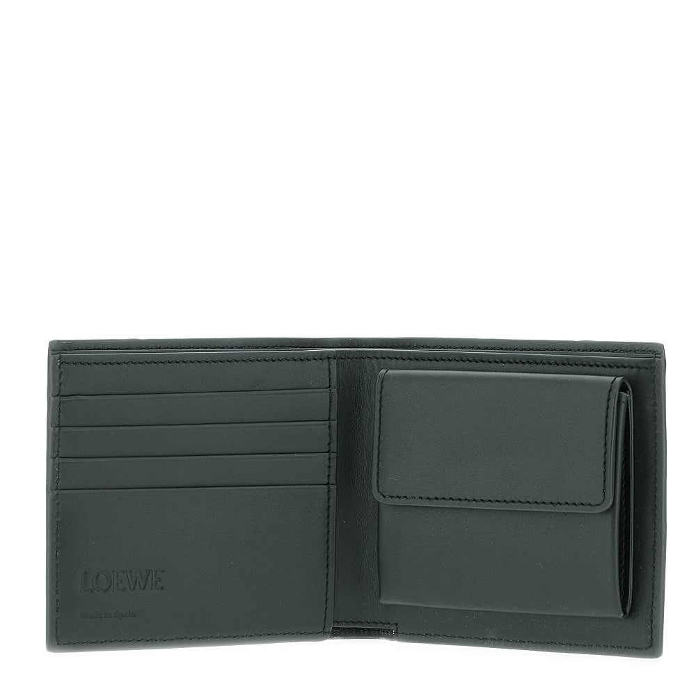 Portafoglio bi-fold in pelle 'Puzzle Edge'