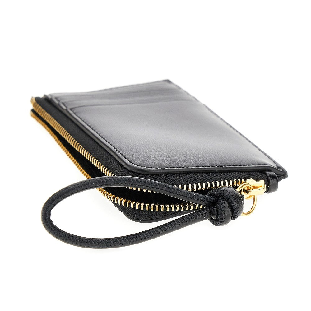Pouch portacarte in pelle