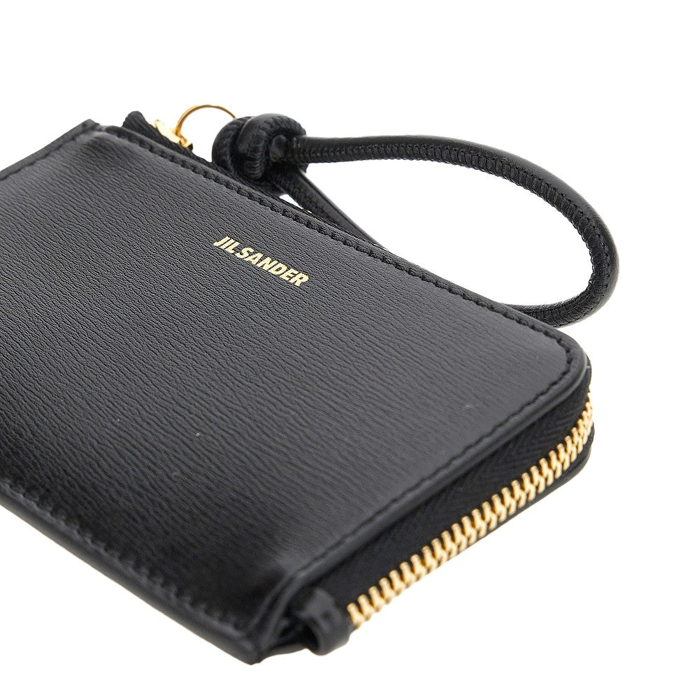Pouch portacarte in pelle
