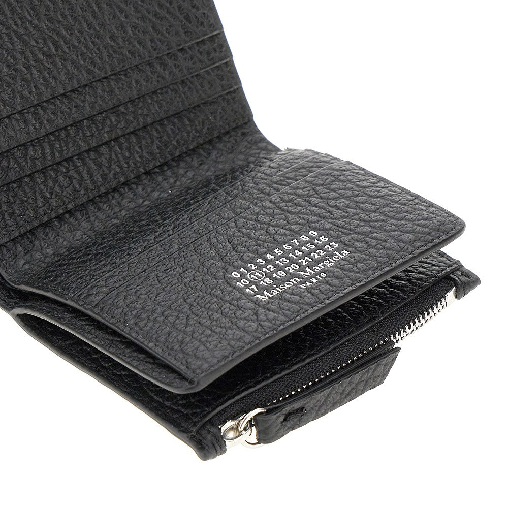 Portafoglio a libretto in pelle Four Stitches