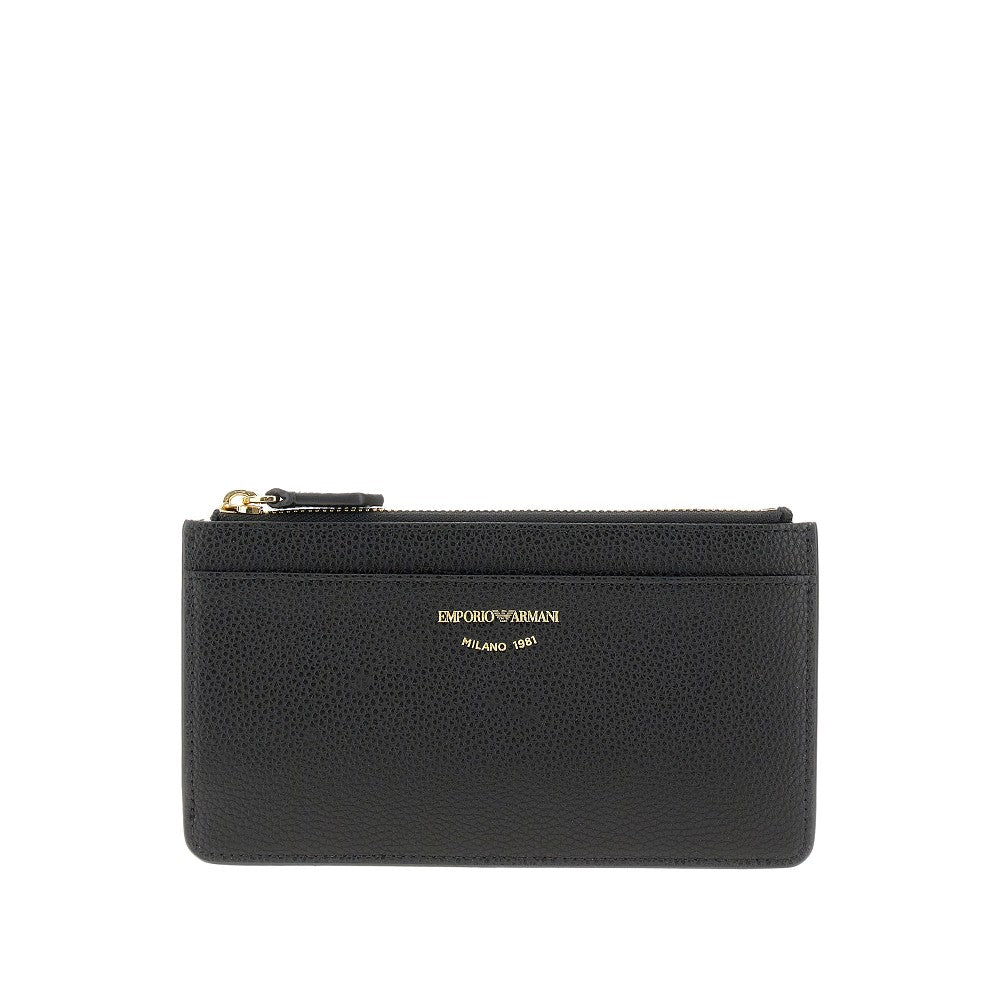 Pouch portacarte in finta pelle