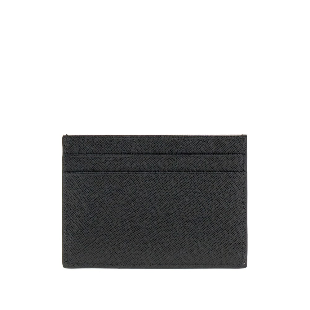 Portacarte in pelle Saffiano