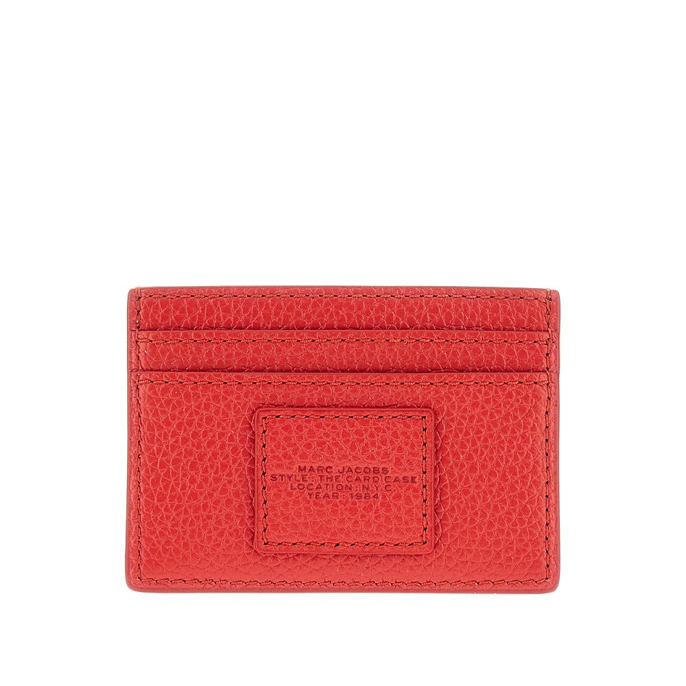 Grain leather cardholder