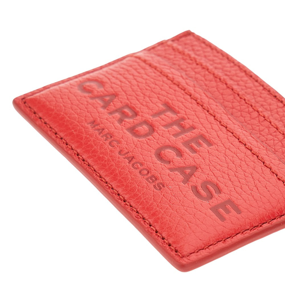 Grain leather cardholder