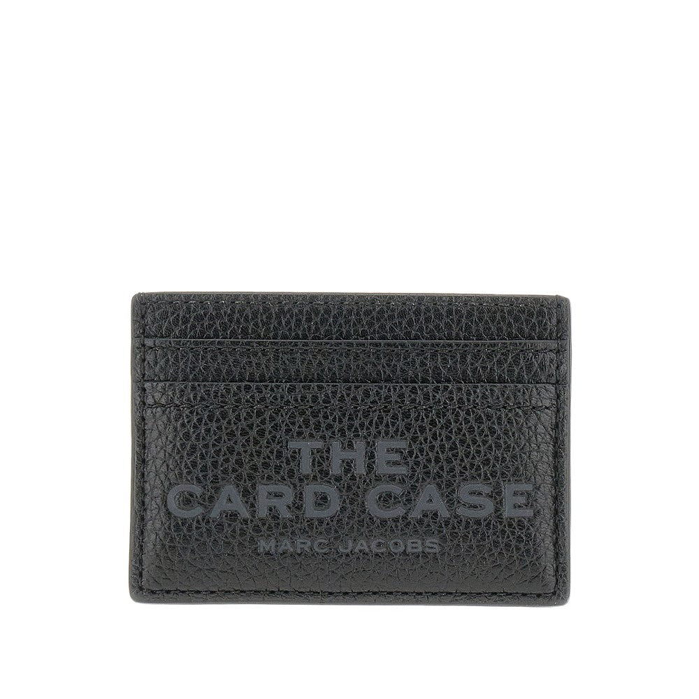 Grain leather cardholder
