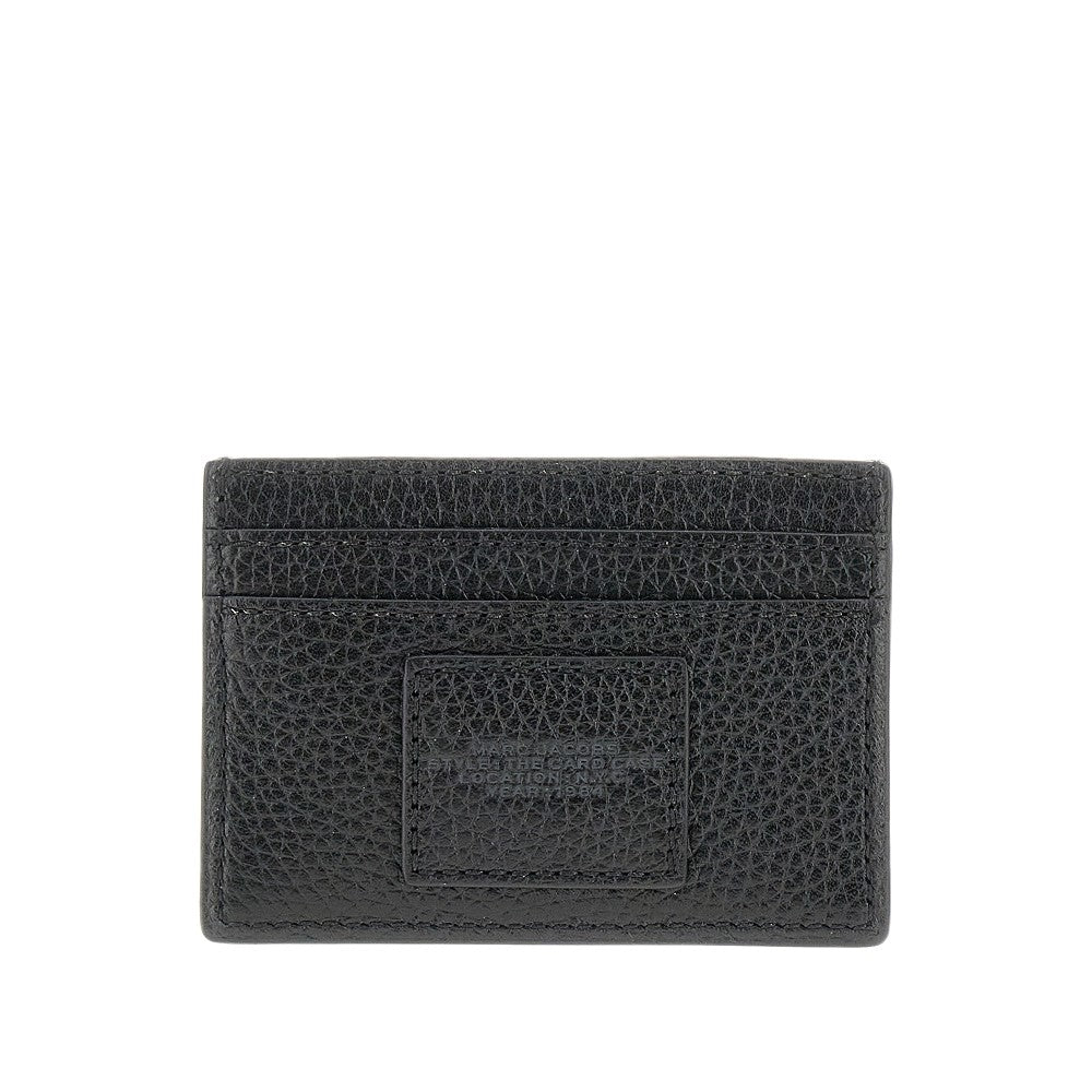 Grain leather cardholder