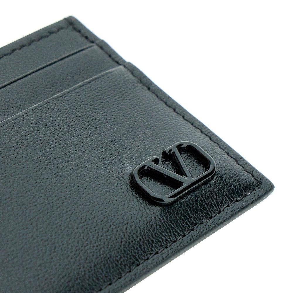 Portacarte in pelle 'VLogo Signature'