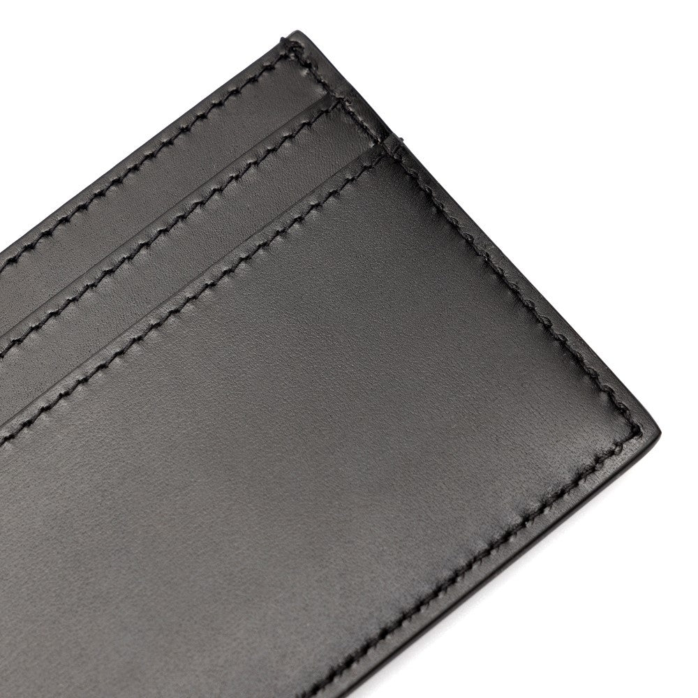 Portacarte in pelle con monogram
