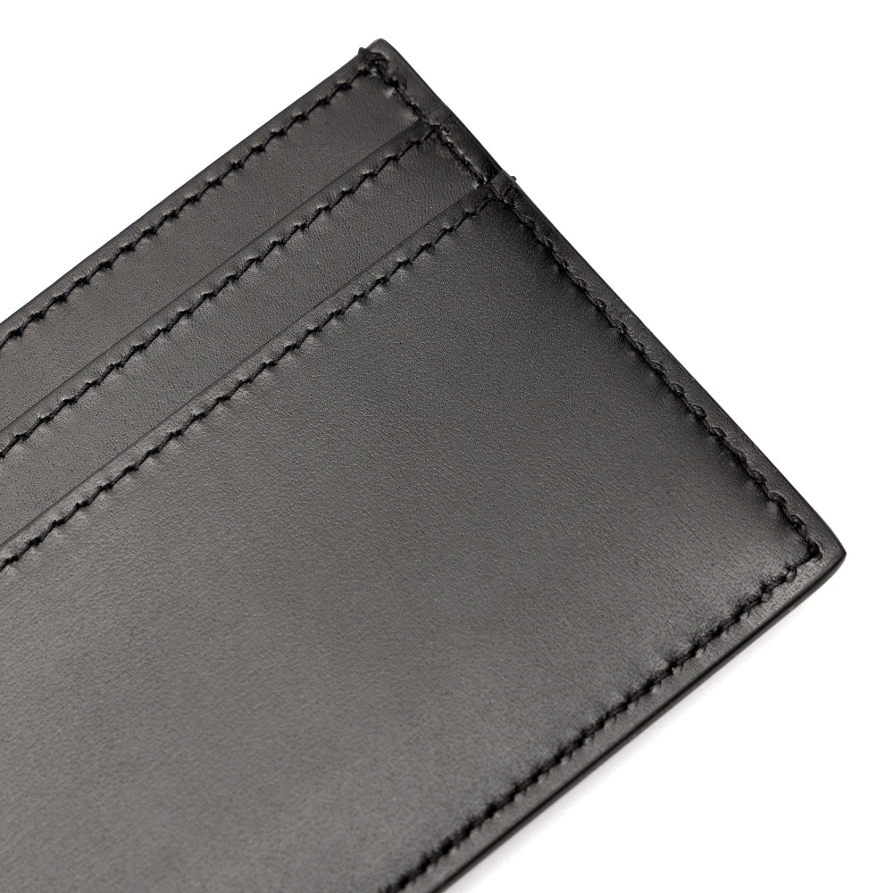 Portacarte in pelle con monogram