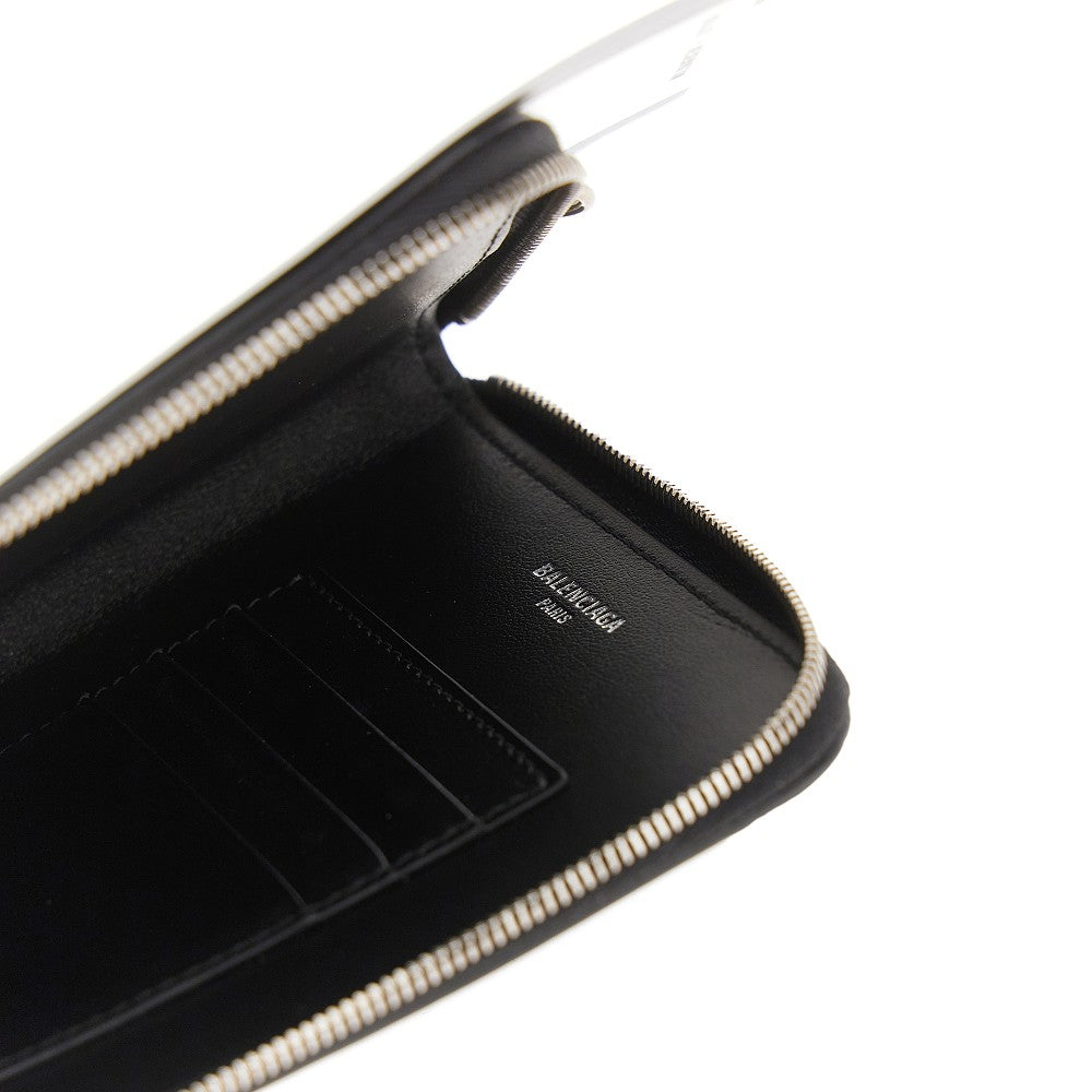 'Passport' leather phone holder pouch