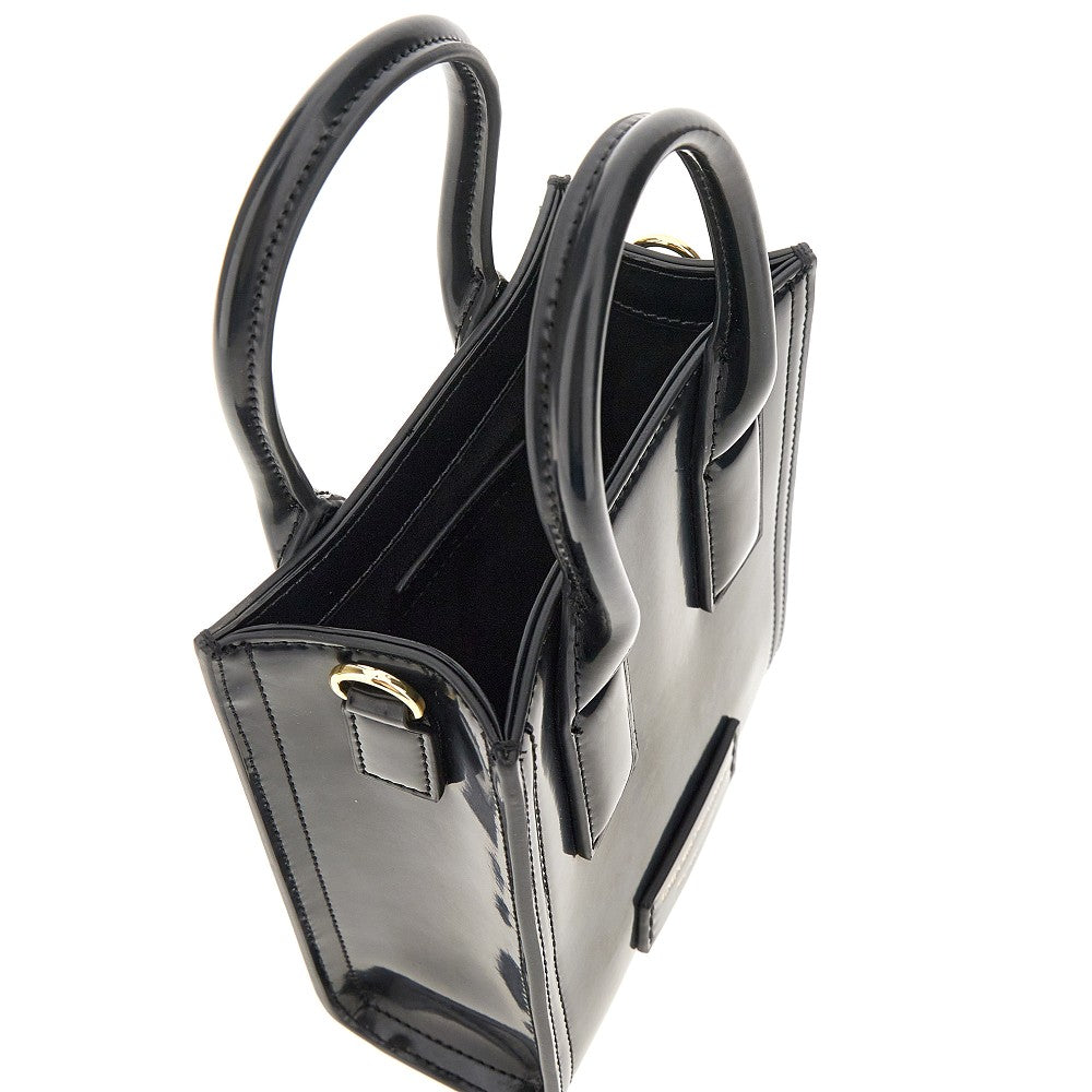 Mini bag in simil pelle spazzolata