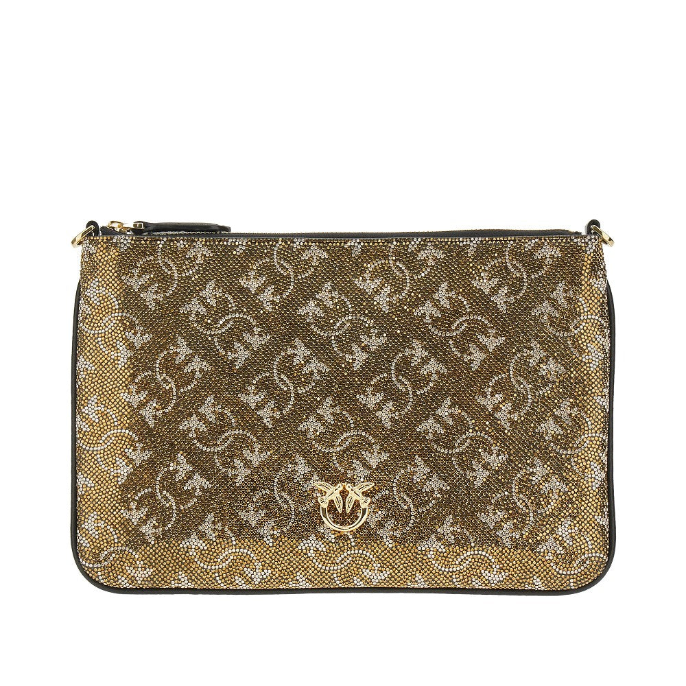 Pochette Flat Classic Monogram Strass