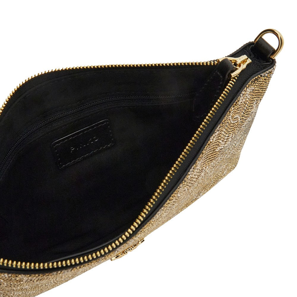 Pochette Flat Classic Monogram Strass