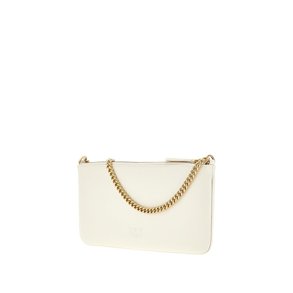 Pochette in pelle con catena
