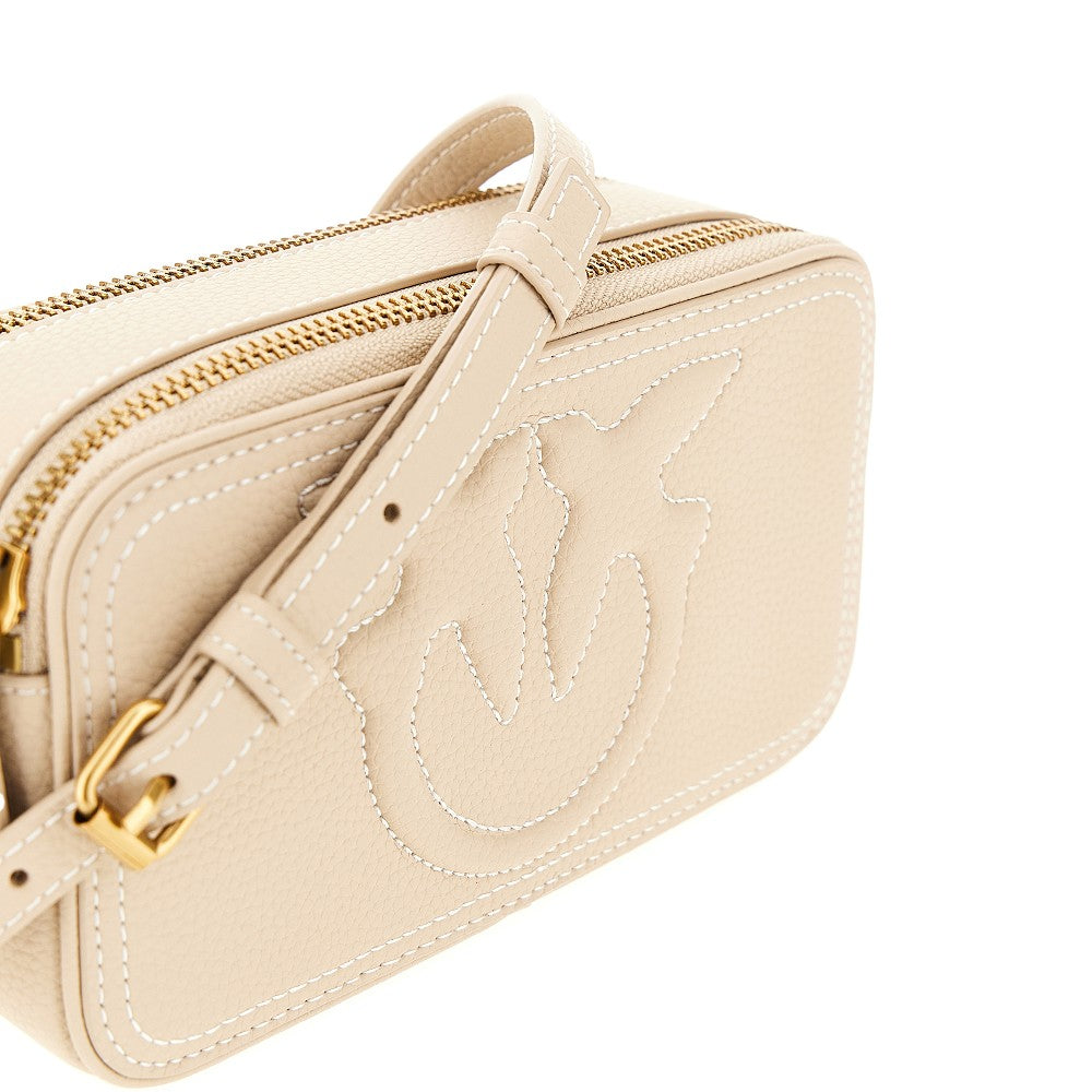 Grained leather 'Carrie' camera bag