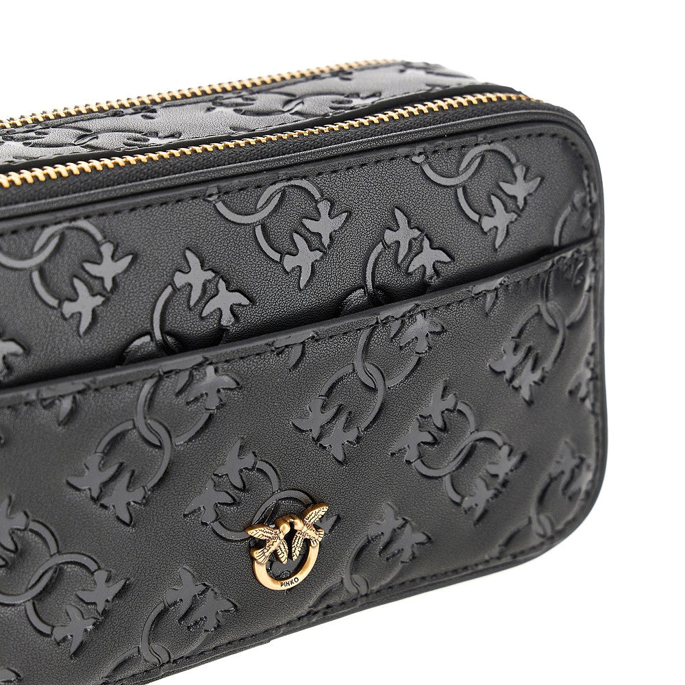 Mini camera bag con motivo Love Birds