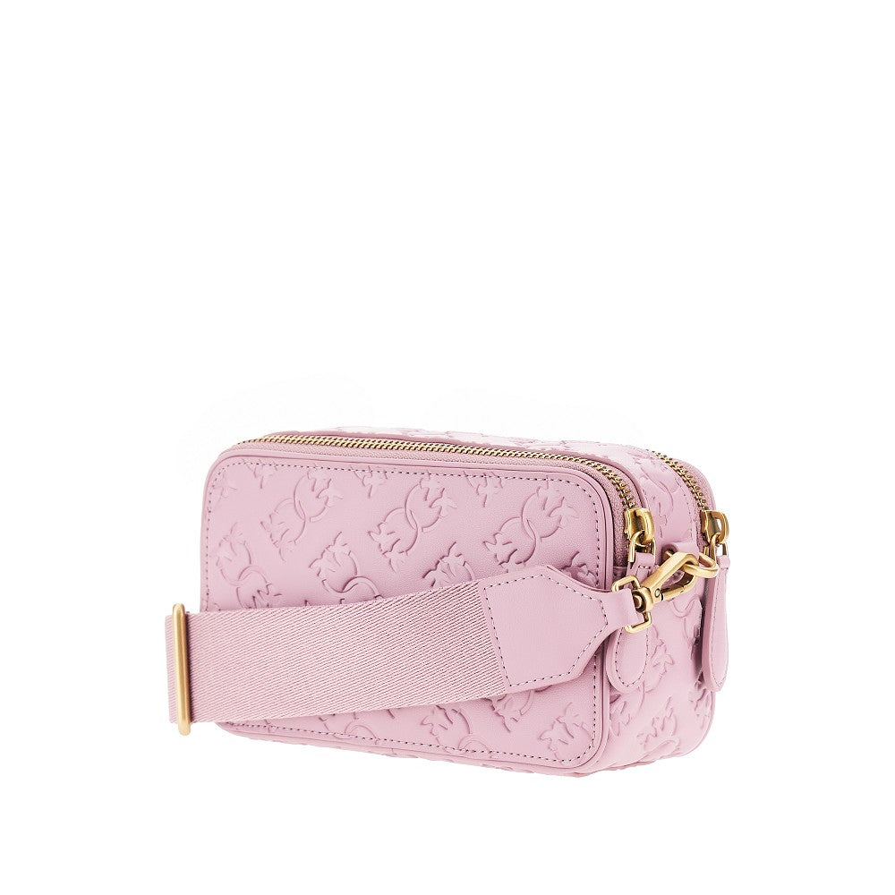 Mini camera bag con motivo Love Birds