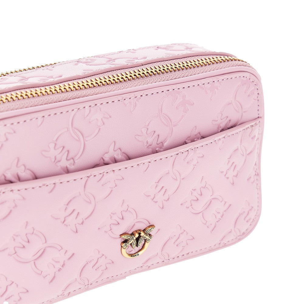 Mini camera bag con motivo Love Birds