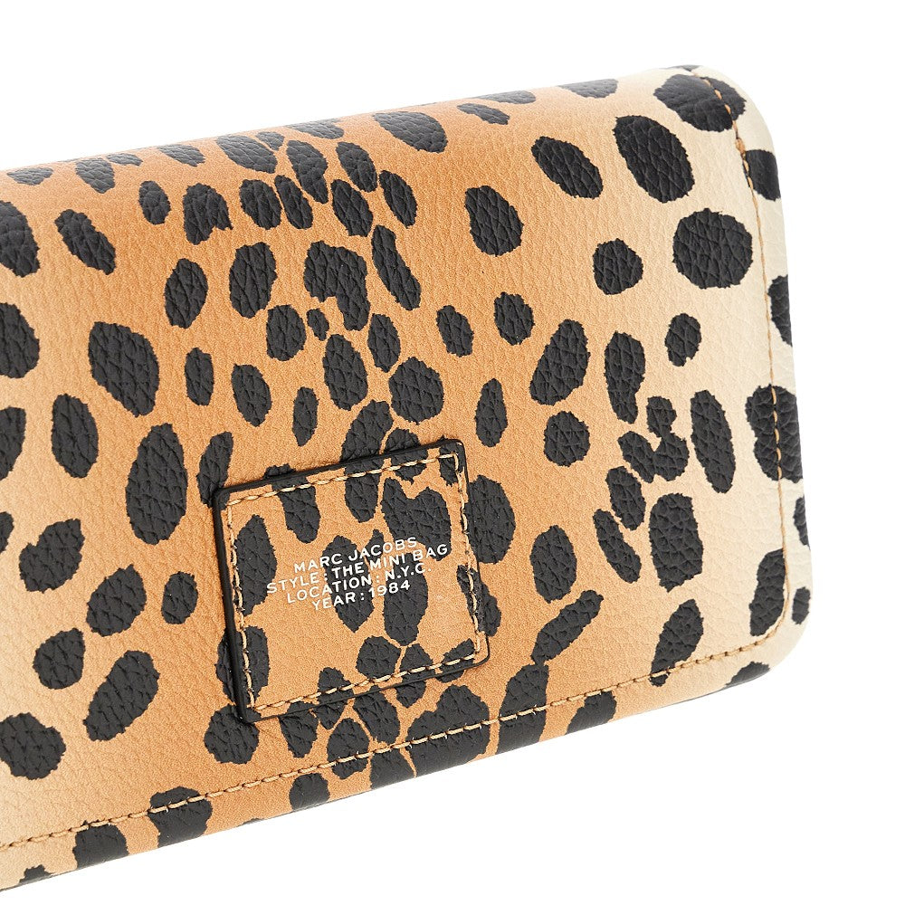 Cheetah print leather 'The Mini Bag'