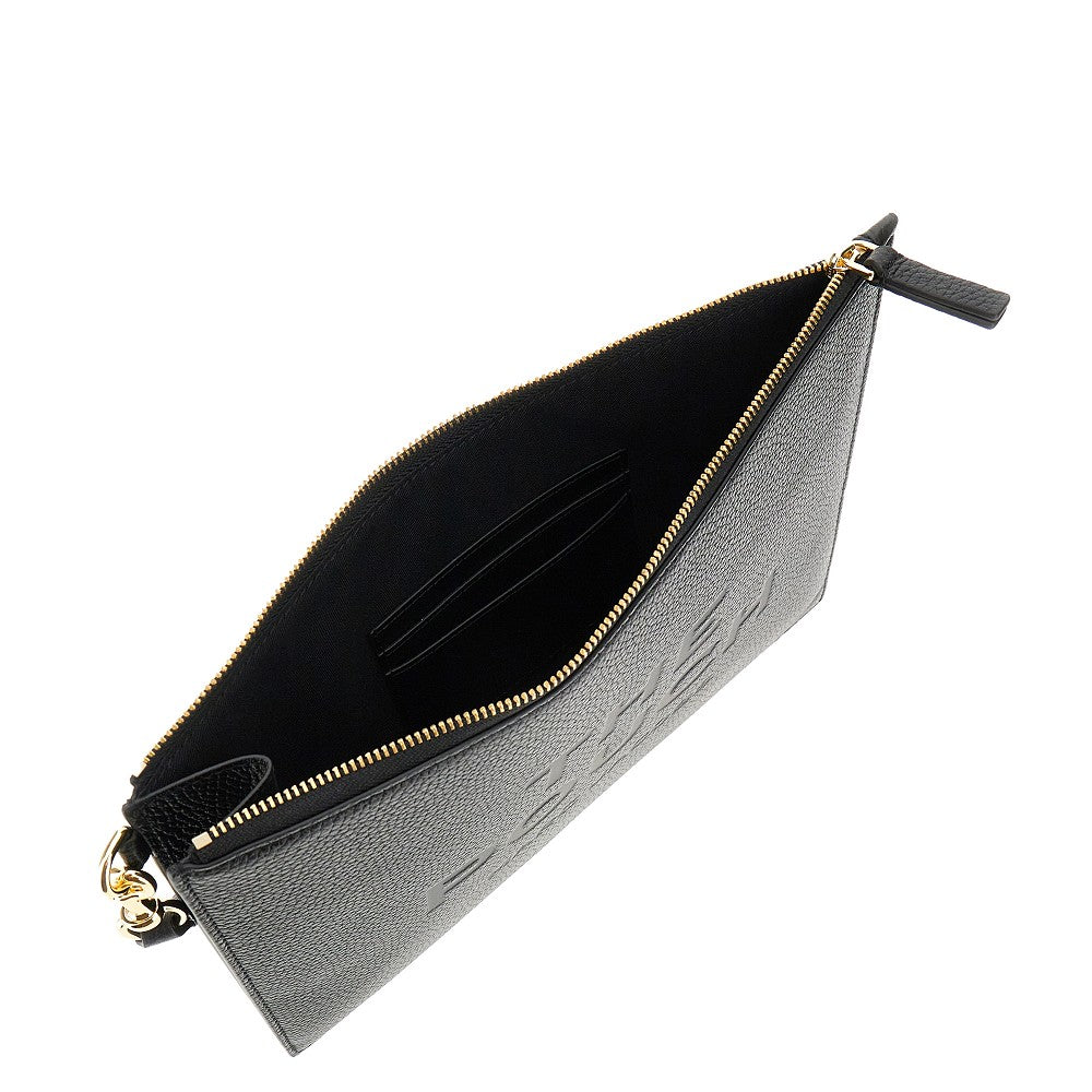 Grained leather 'The Pouch'