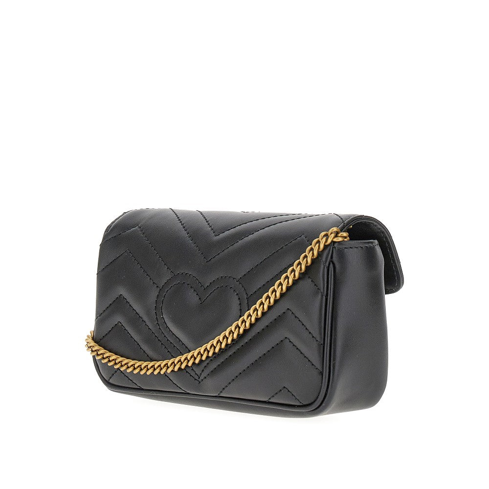 Mini borsa GG Marmont in pelle matelassé