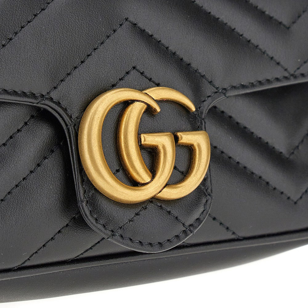 Mini borsa GG Marmont in pelle matelassé