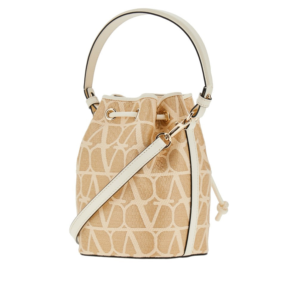 'VLogo Signature' mini bucket bag