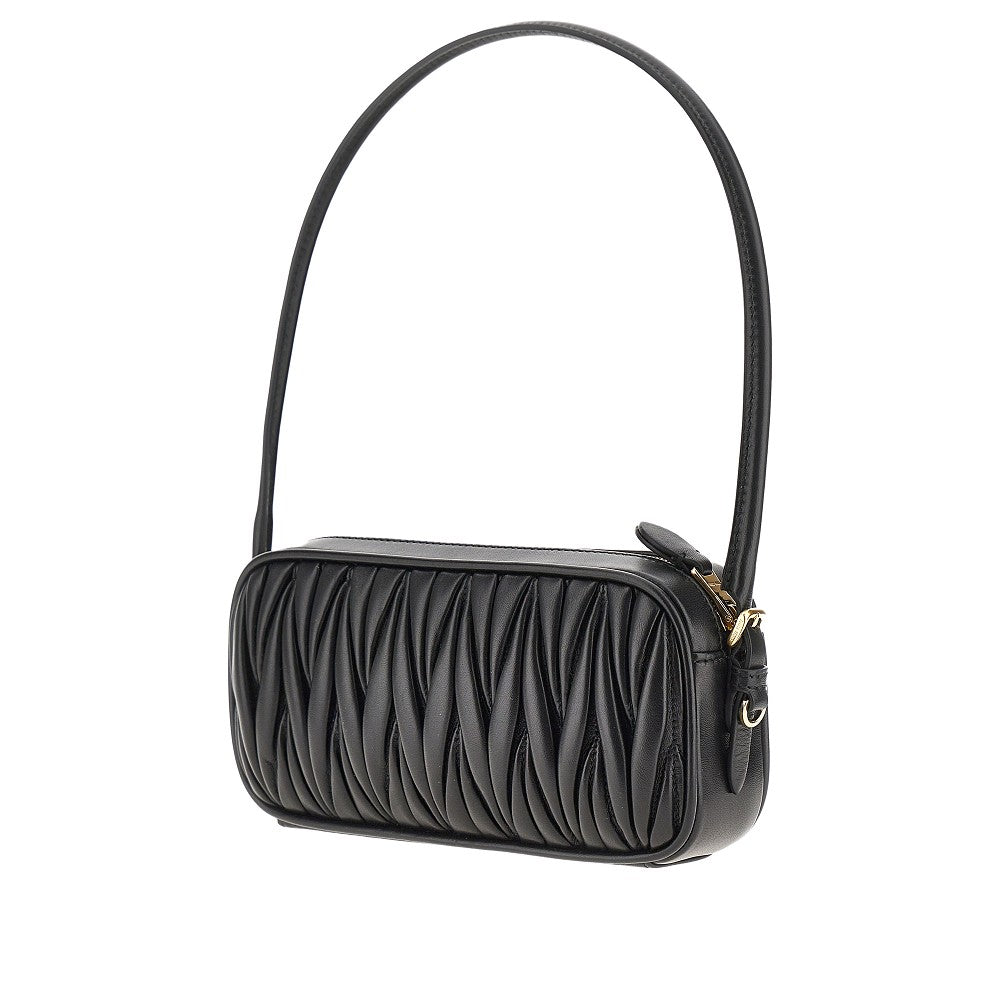 Mini bag in nappa matelassé