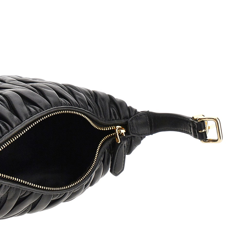 Matelassé nappa leather mini bag