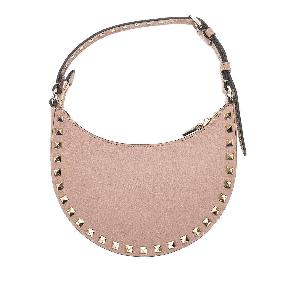 Mini borsa hobo 'Rockstud' in pelle