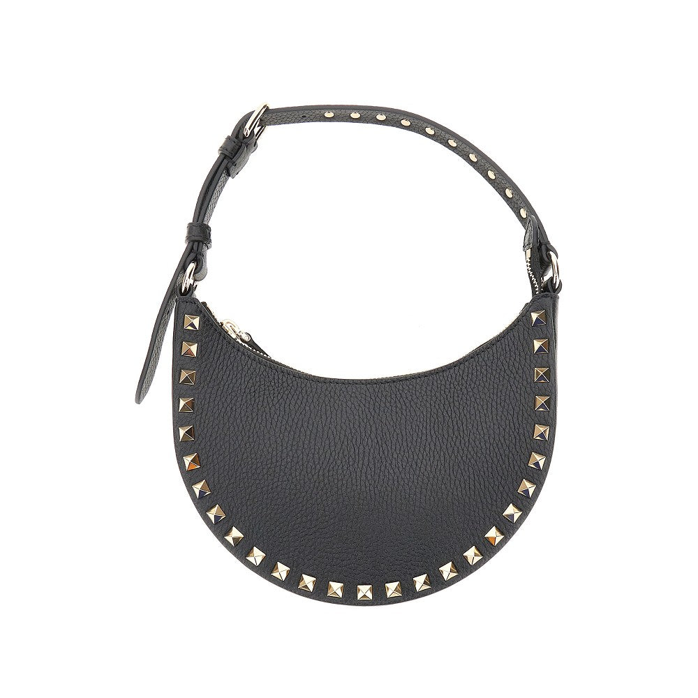 Mini borsa hobo 'Rockstud' in pelle