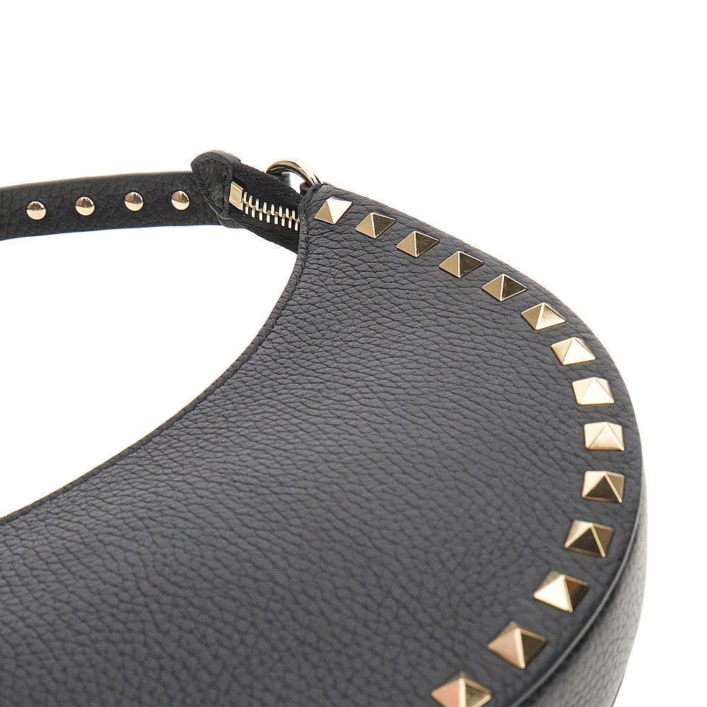 Mini borsa hobo 'Rockstud' in pelle