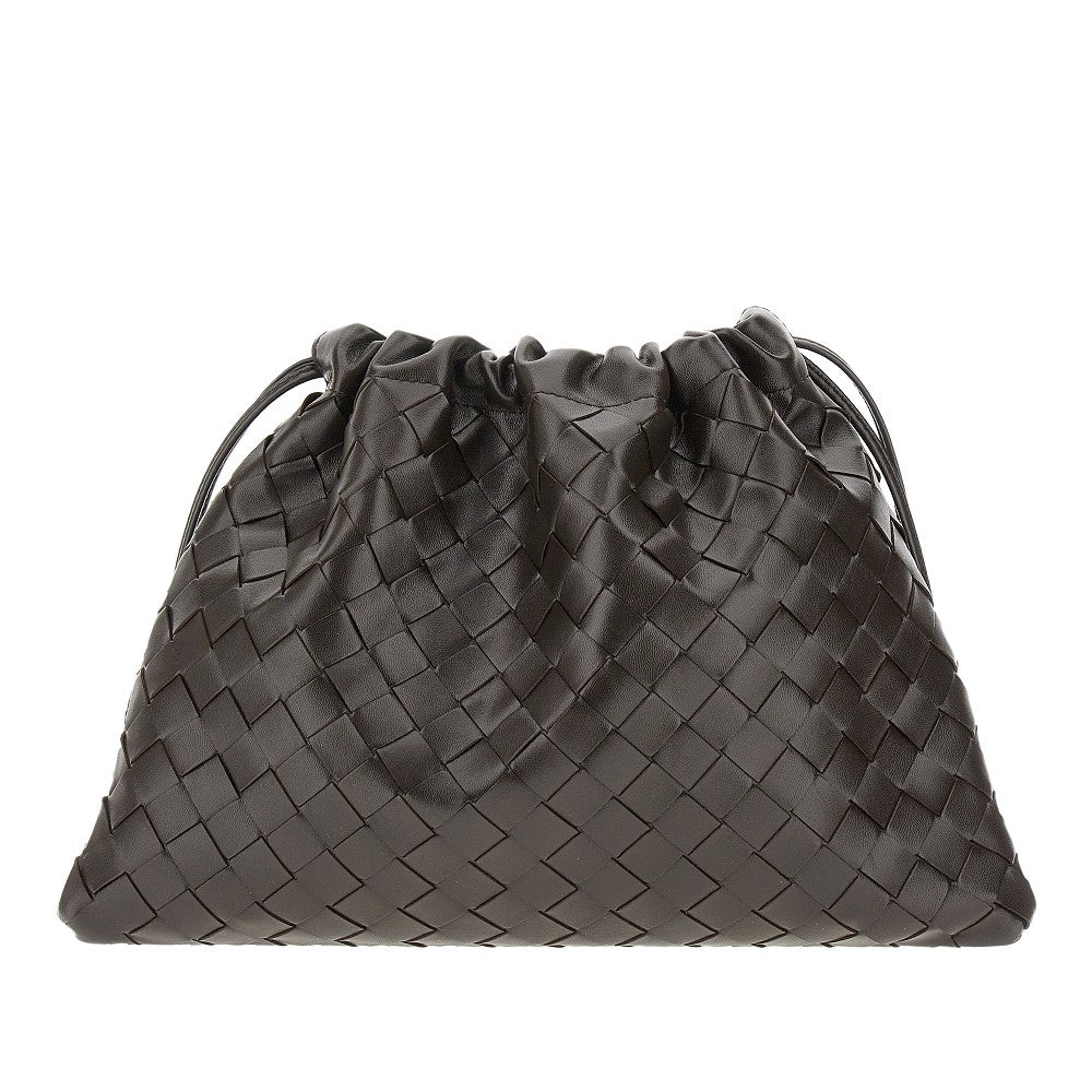 Leather medium 'Dustbag' bag