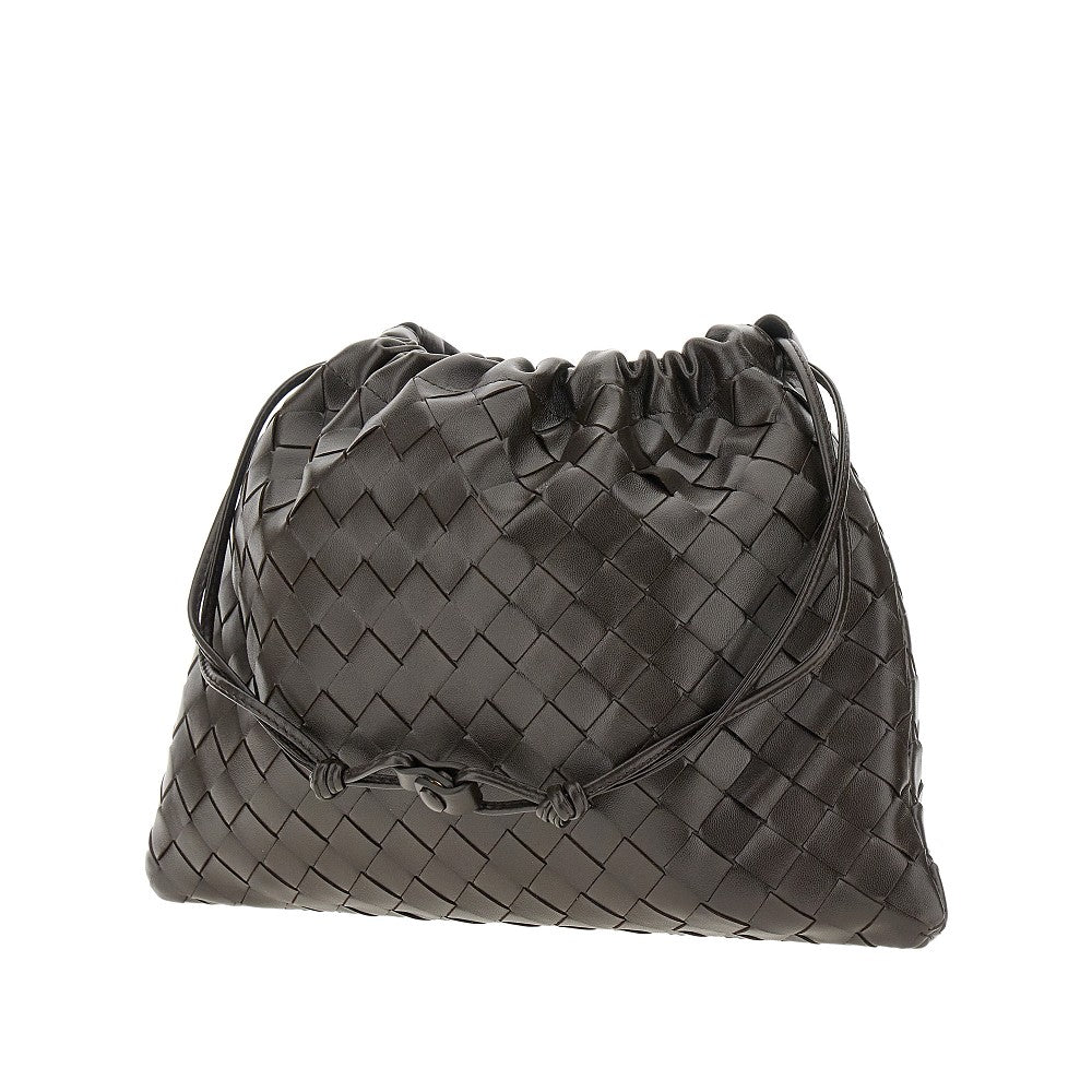 Leather medium 'Dustbag' bag