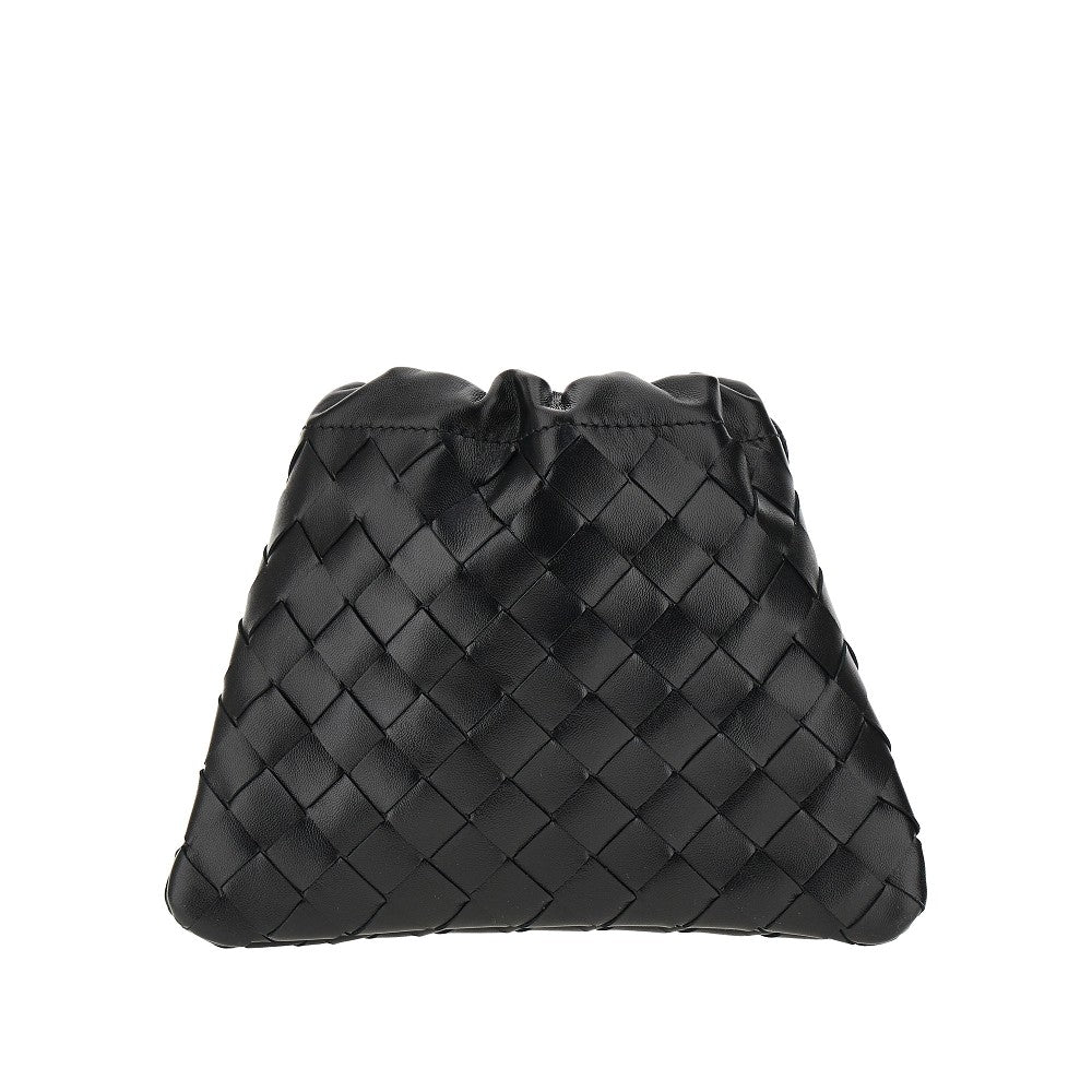 Pochette 'Dustbag' piccola in pelle