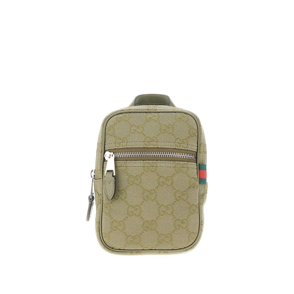 GG fabric crossbody mini bag