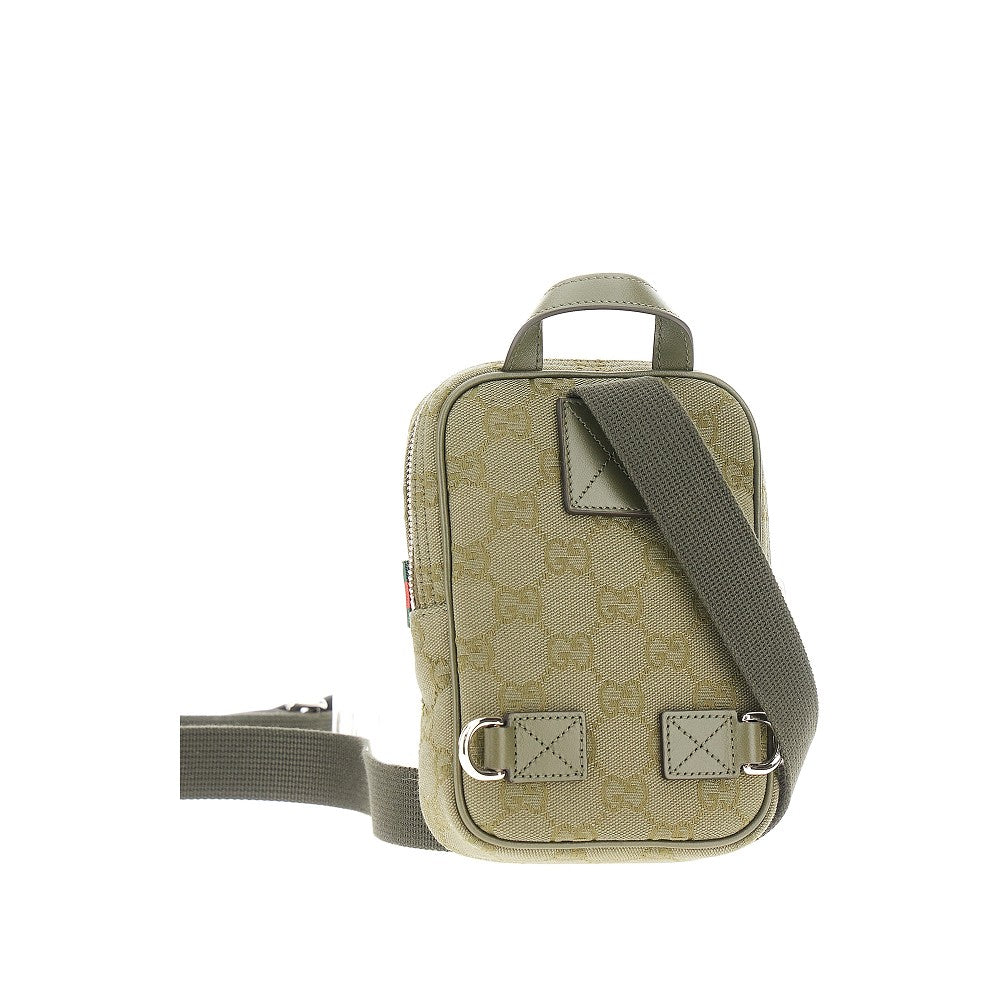 GG fabric crossbody mini bag