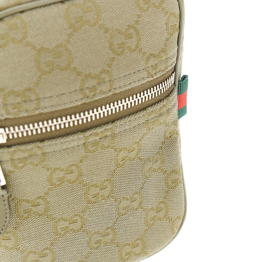 GG fabric crossbody mini bag