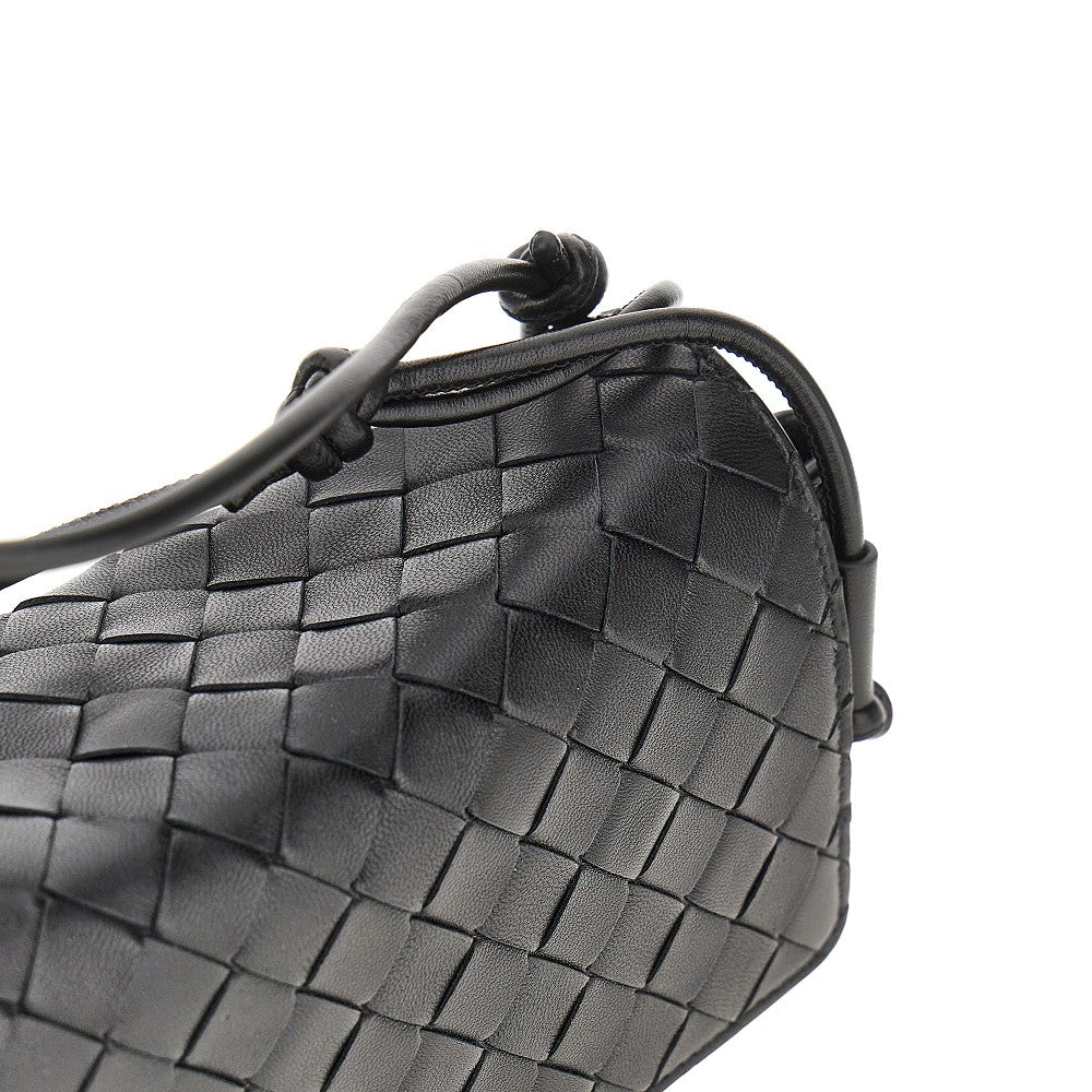 Pochette 'Notturno' in nappa Intrecciato