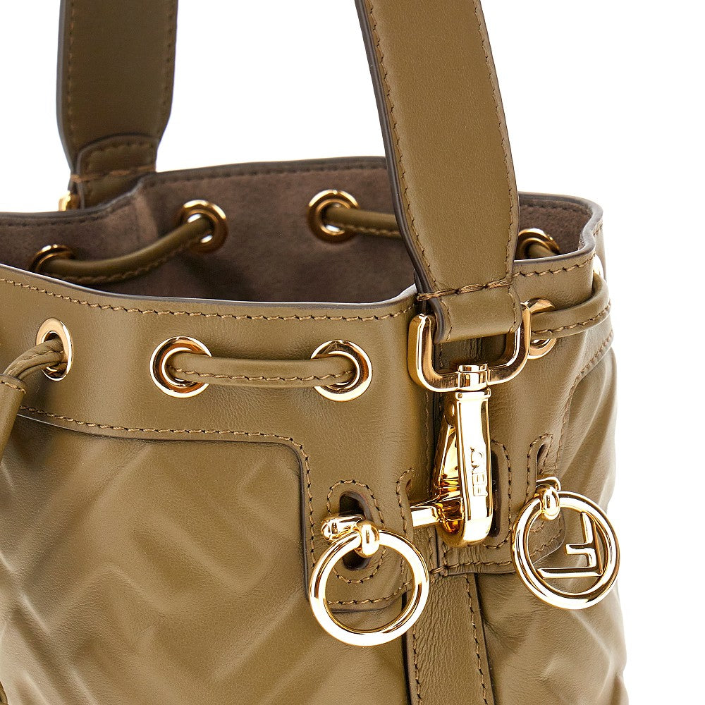 FF leather mini 'Mon Tresor' bucket bag