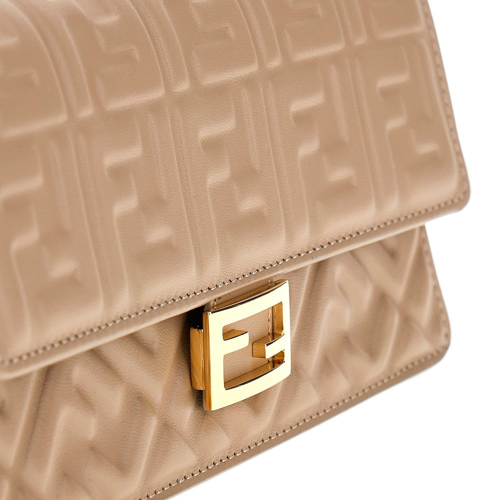 Pochette in nappa goffrata FF