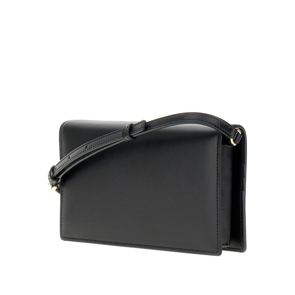 Clutch DG Logo in pelle