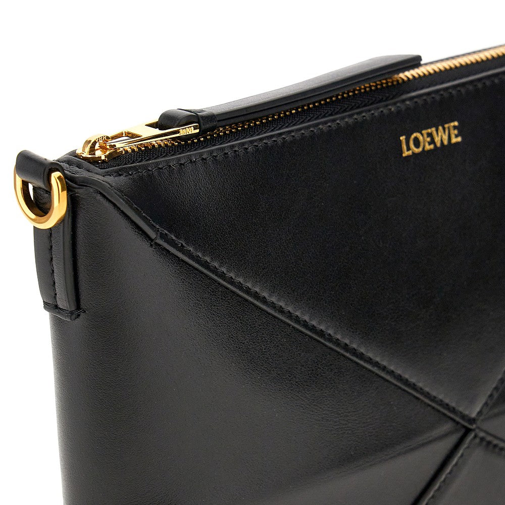 Nappa leather Puzzle Fold pouch