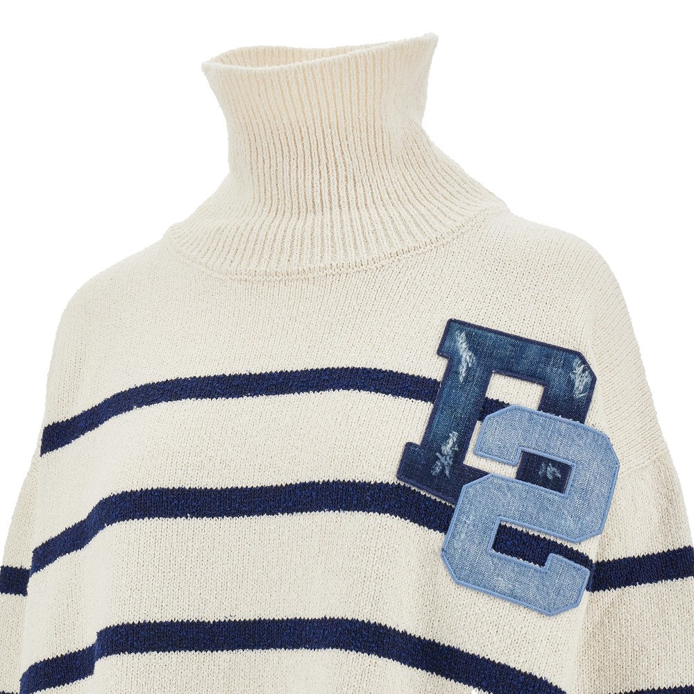 Pullover con patch &#39;D2 College&#39;