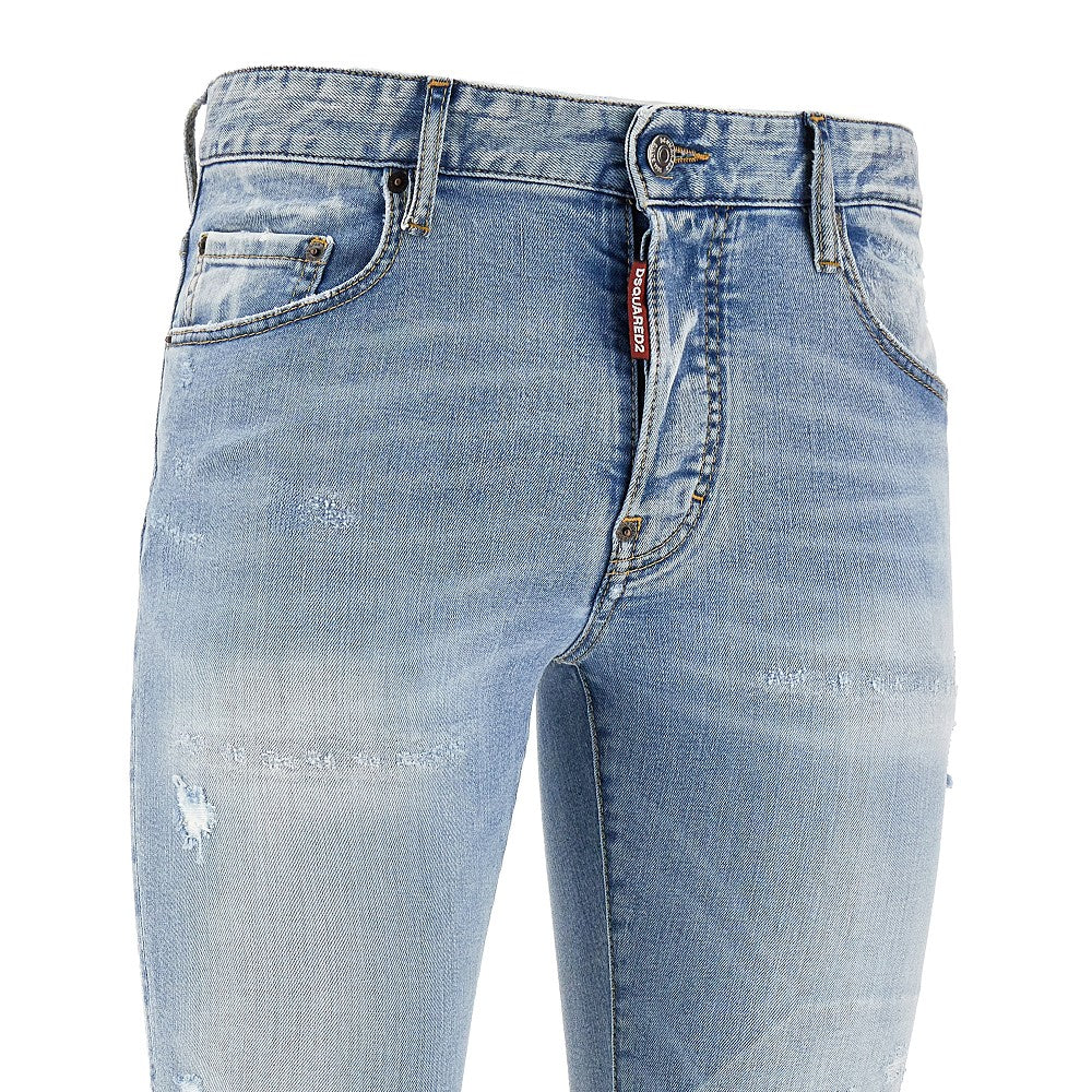 Jeans &#39;Super Twinky&#39; con effetto usurato