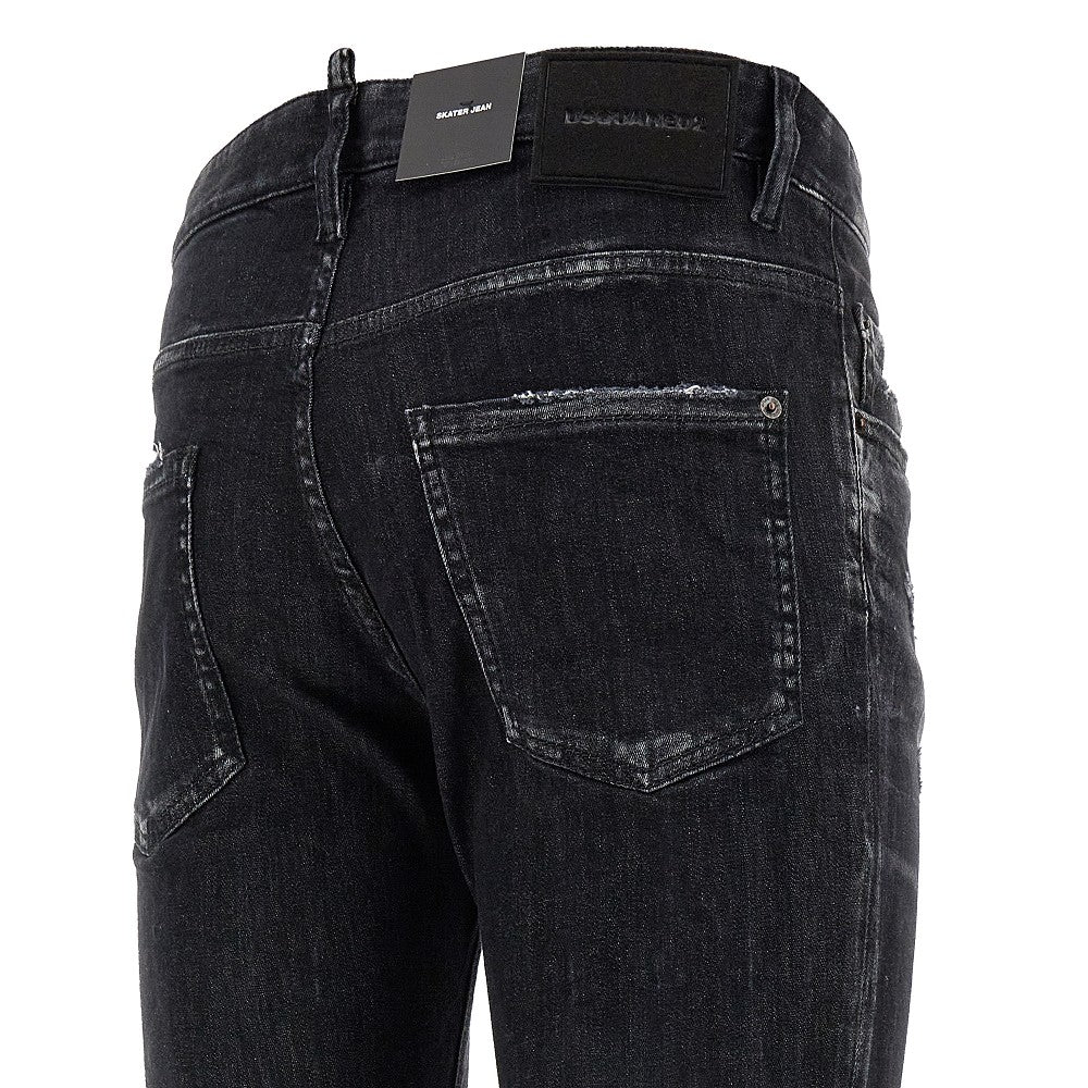 Jeans &#39;Skater&#39; Black Clean Wash