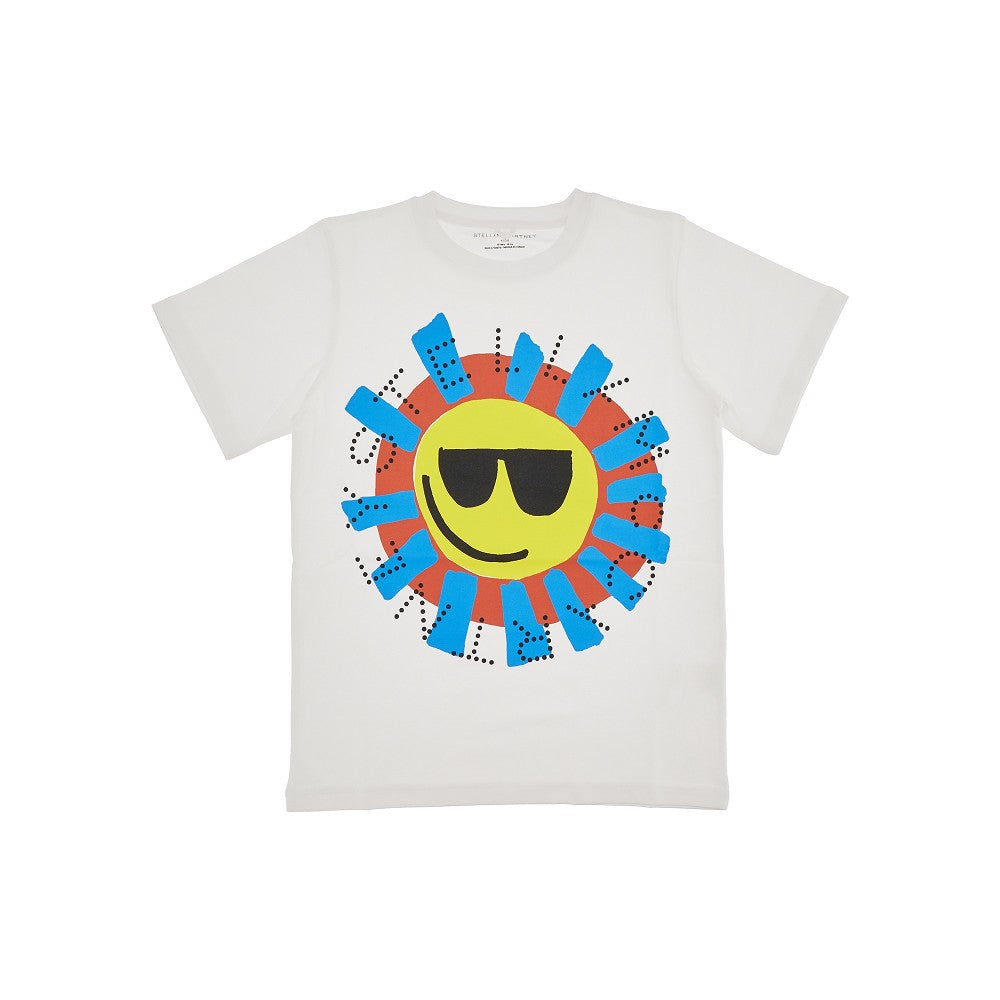 T-shirt con stampa Sunshine Face