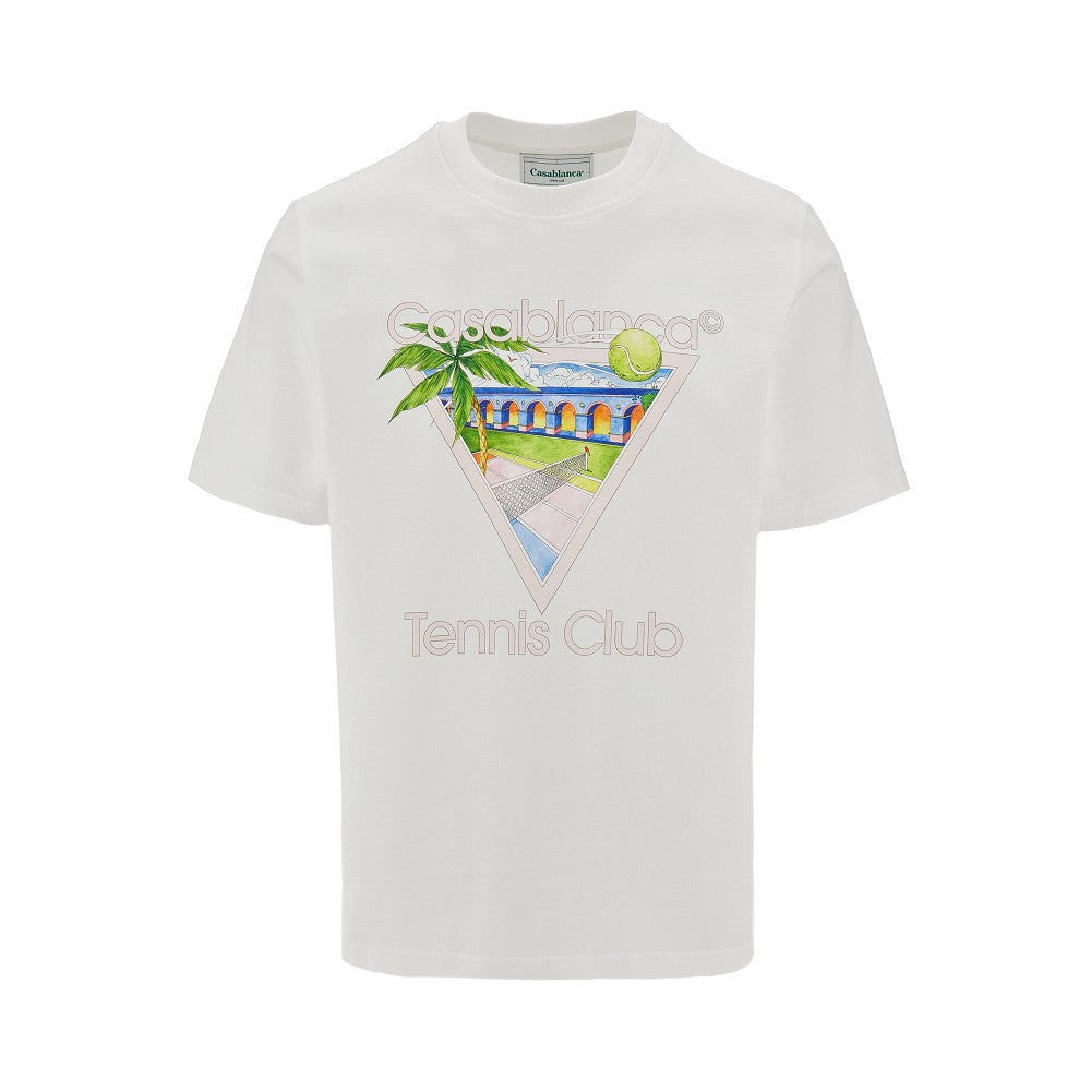 T-shirt con stampa &#39;Tennis Club Icon&#39;