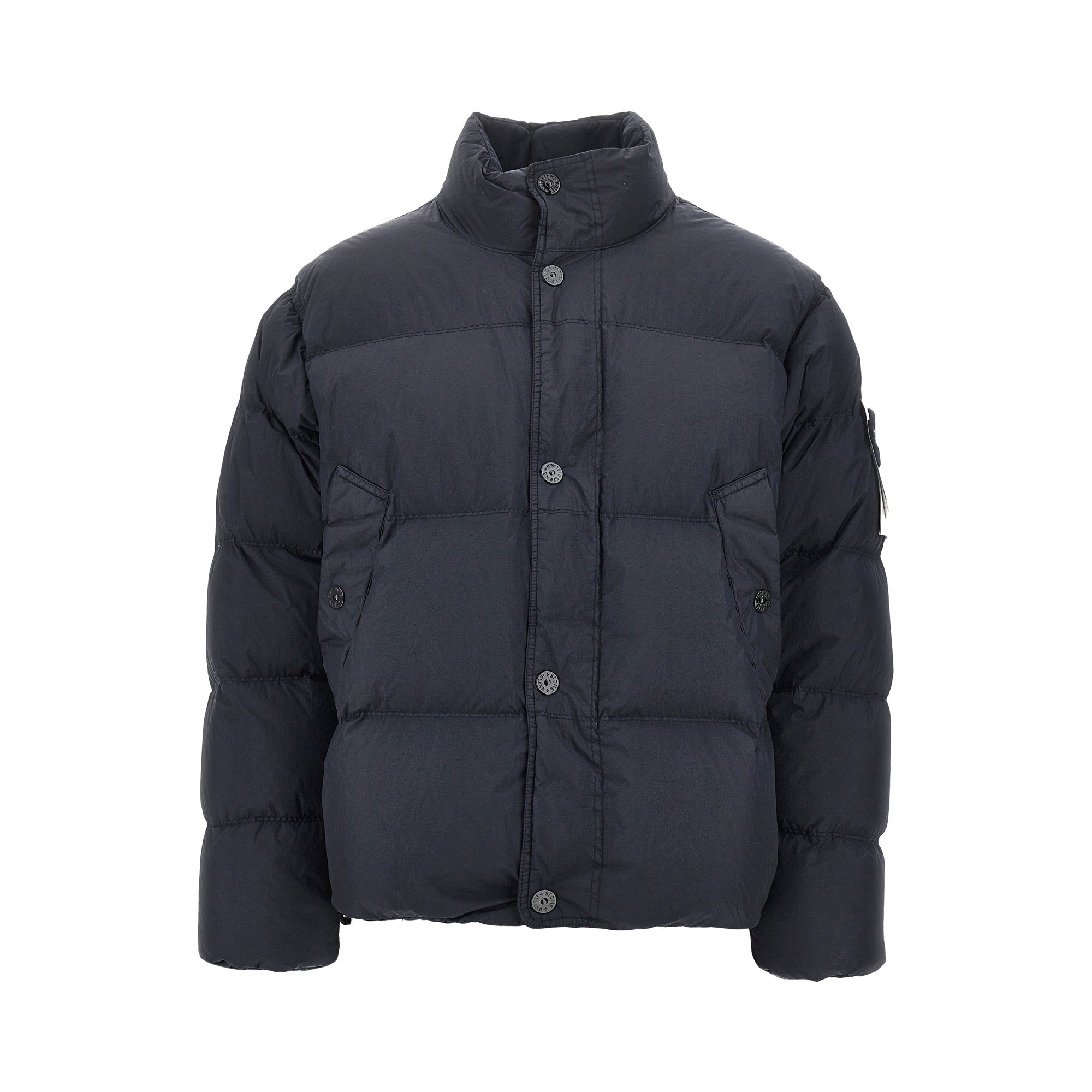Piumino in Crinkle Reps Ny tinto in capo